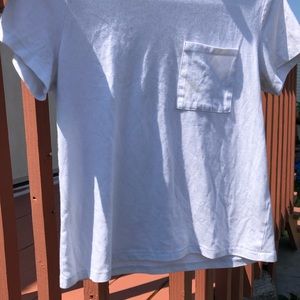 two short sleeve white shirts